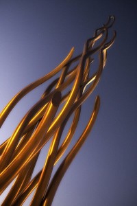 Escultura Acero Inox. para el 11-M