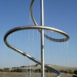 Stainless steel tube sculpture