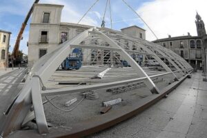 Cúpula Palacio Ducal de Medinaceli en tubo rectangular
